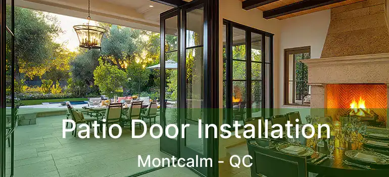  Patio Door Installation Montcalm - QC