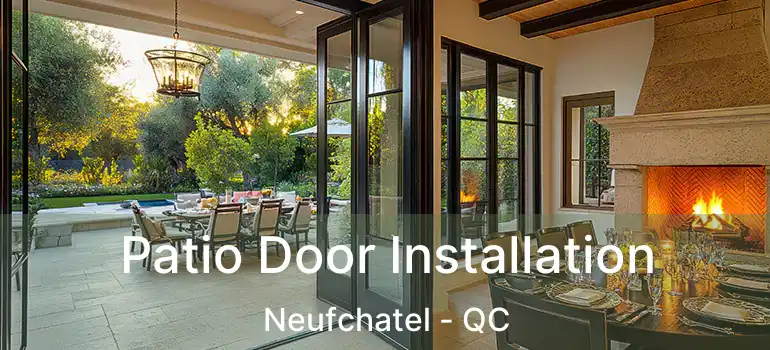  Patio Door Installation Neufchatel - QC