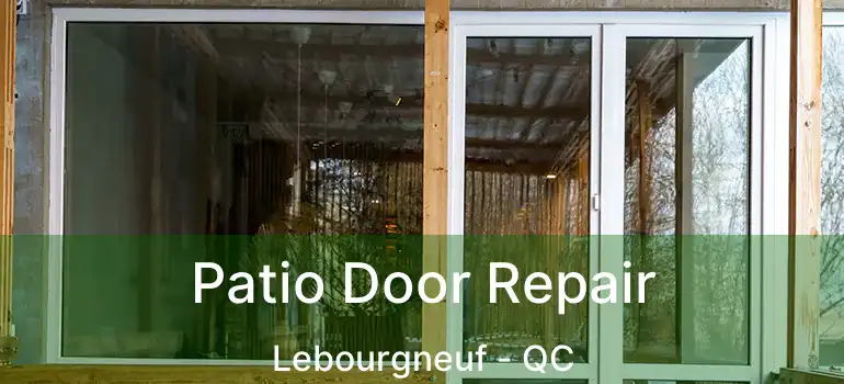  Patio Door Repair Lebourgneuf - QC