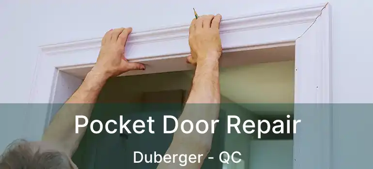  Pocket Door Repair Duberger - QC