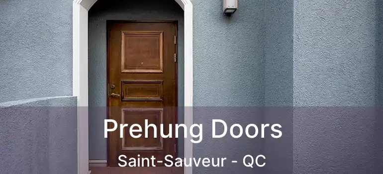  Prehung Doors Saint-Sauveur - QC