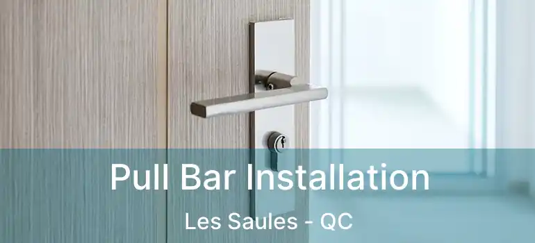  Pull Bar Installation Les Saules - QC