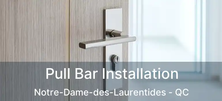  Pull Bar Installation Notre-Dame-des-Laurentides - QC