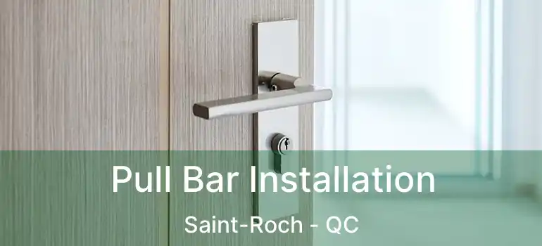  Pull Bar Installation Saint-Roch - QC