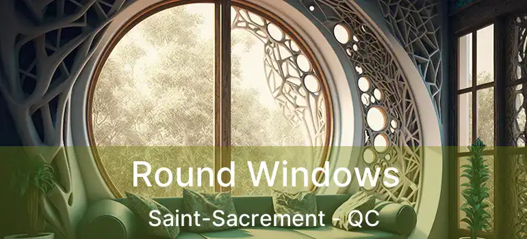  Round Windows Saint-Sacrement - QC
