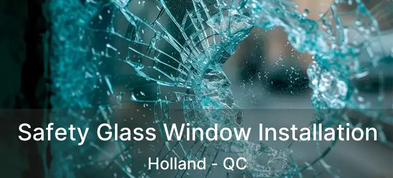  Safety Glass Window Installation Holland - QC