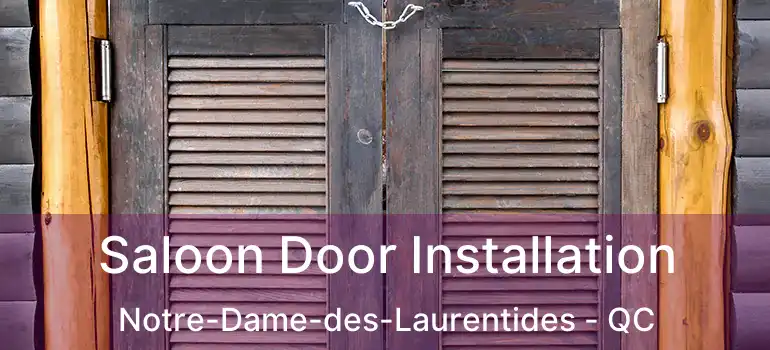  Saloon Door Installation Notre-Dame-des-Laurentides - QC