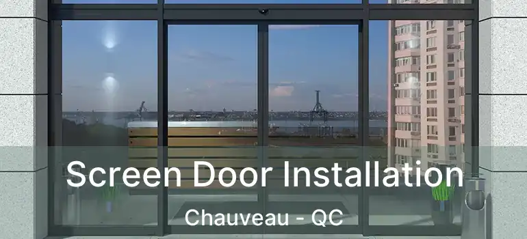  Screen Door Installation Chauveau - QC