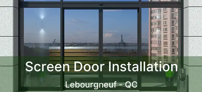  Screen Door Installation Lebourgneuf - QC