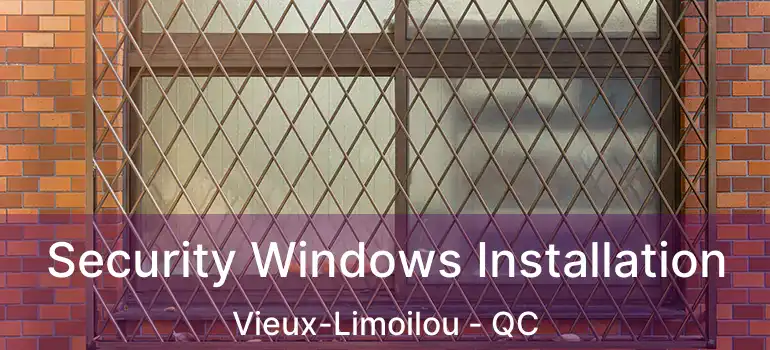  Security Windows Installation Vieux-Limoilou - QC