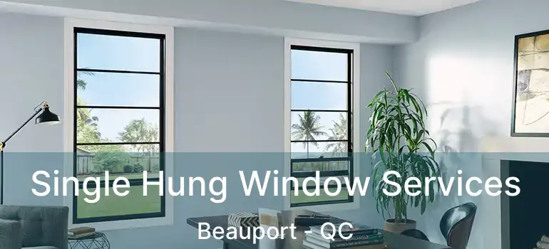  Single Hung Window Services Beauport - QC