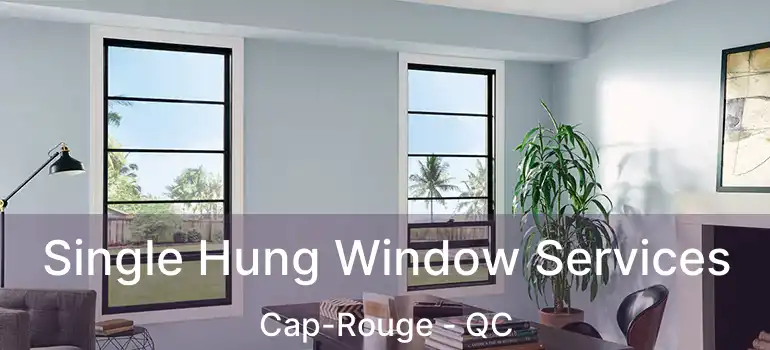  Single Hung Window Services Cap-Rouge - QC