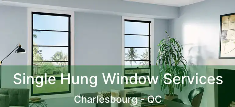  Single Hung Window Services Charlesbourg - QC
