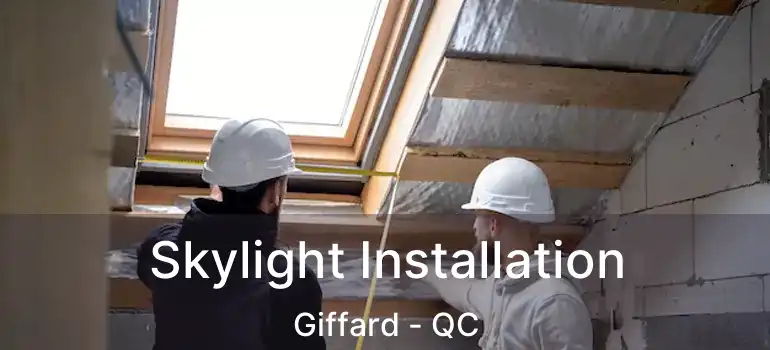  Skylight Installation Giffard - QC