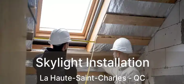  Skylight Installation La Haute-Saint-Charles - QC