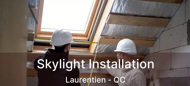  Skylight Installation Laurentien - QC
