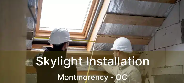 Skylight Installation Montmorency - QC