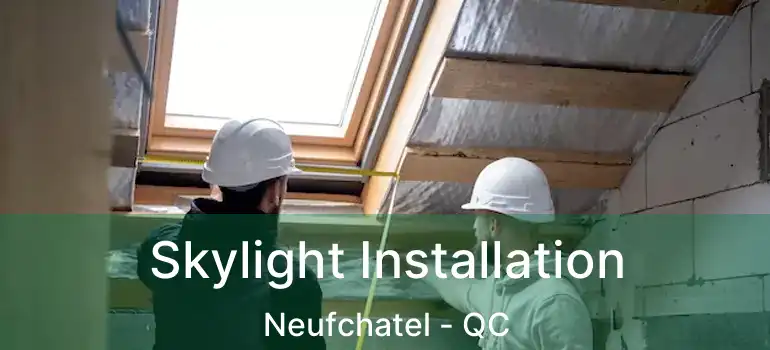  Skylight Installation Neufchatel - QC
