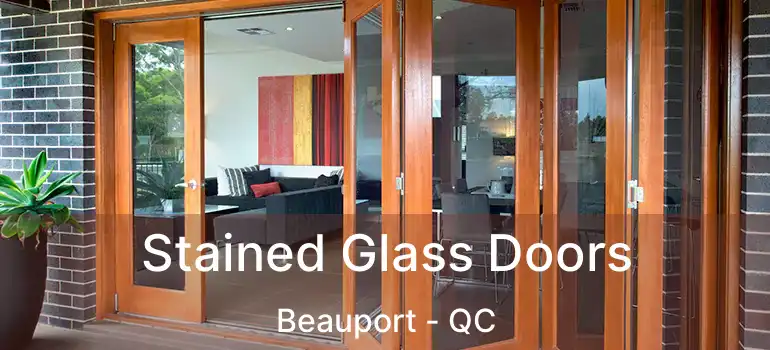  Stained Glass Doors Beauport - QC