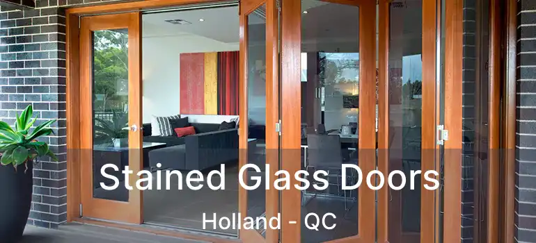  Stained Glass Doors Holland - QC
