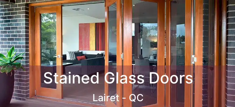  Stained Glass Doors Lairet - QC