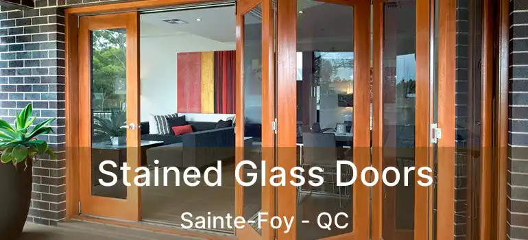  Stained Glass Doors Sainte-Foy - QC