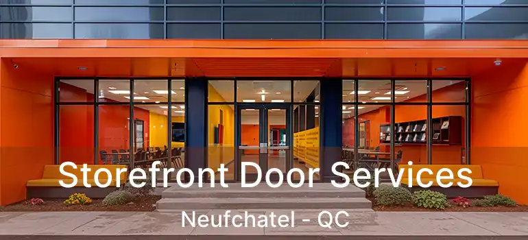  Storefront Door Services Neufchatel - QC