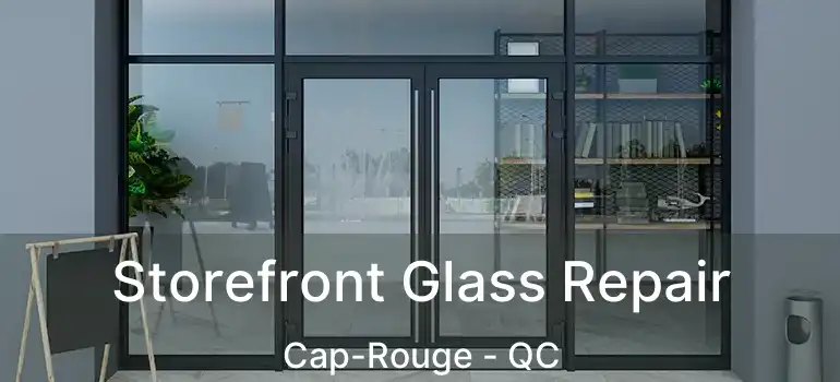  Storefront Glass Repair Cap-Rouge - QC