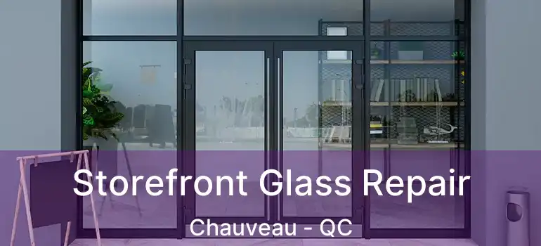  Storefront Glass Repair Chauveau - QC