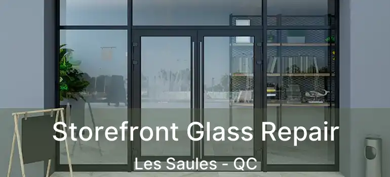  Storefront Glass Repair Les Saules - QC