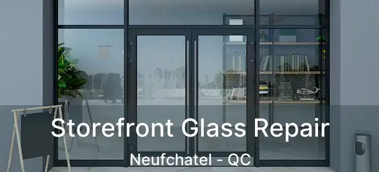  Storefront Glass Repair Neufchatel - QC