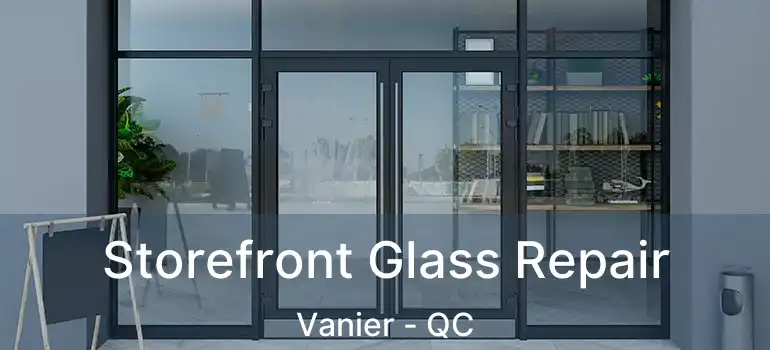  Storefront Glass Repair Vanier - QC