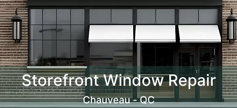  Storefront Window Repair Chauveau - QC
