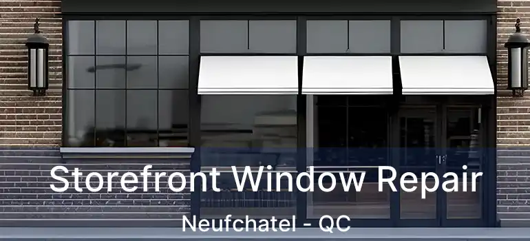  Storefront Window Repair Neufchatel - QC