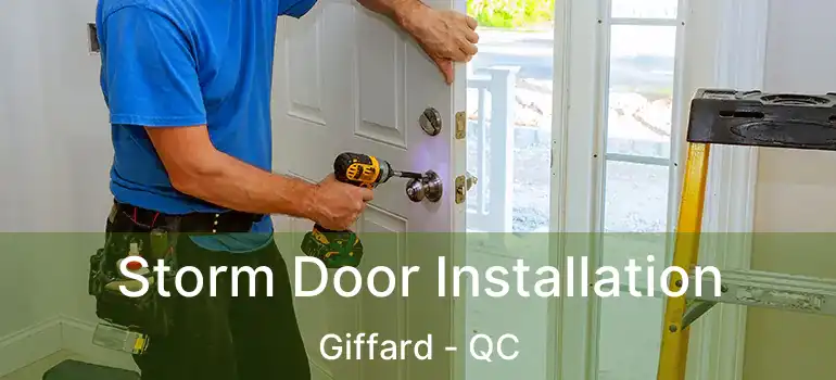  Storm Door Installation Giffard - QC