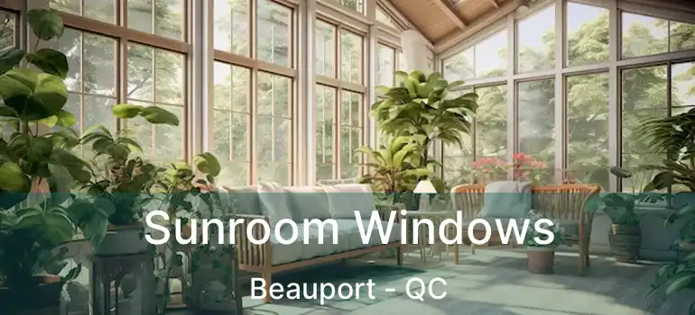  Sunroom Windows Beauport - QC