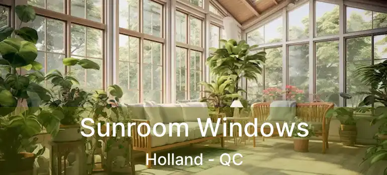  Sunroom Windows Holland - QC