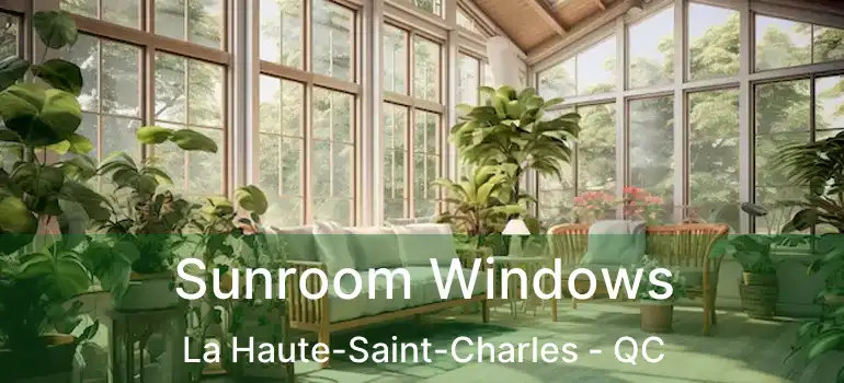  Sunroom Windows La Haute-Saint-Charles - QC