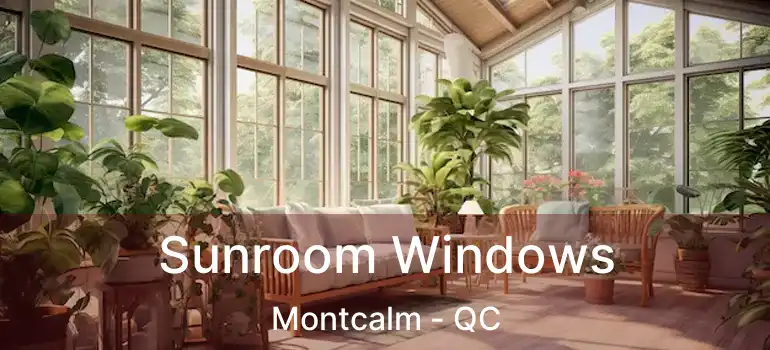 Sunroom Windows Montcalm - QC