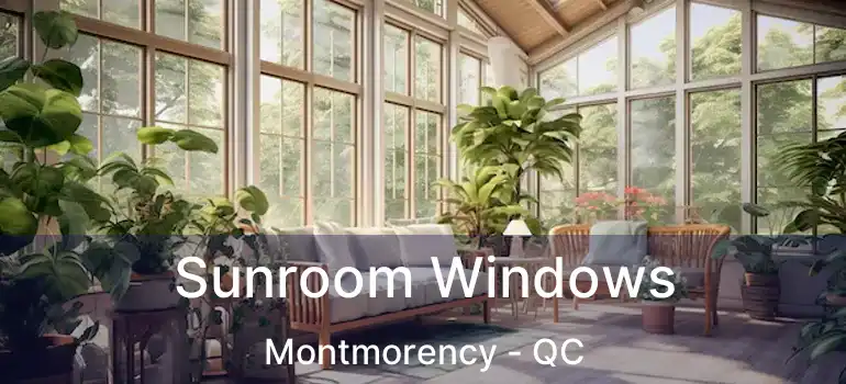  Sunroom Windows Montmorency - QC