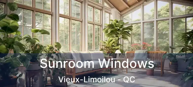  Sunroom Windows Vieux-Limoilou - QC