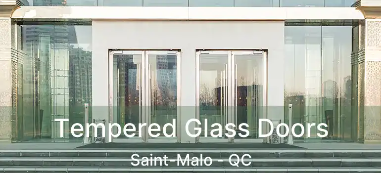  Tempered Glass Doors Saint-Malo - QC