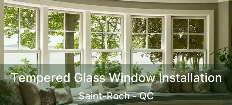  Tempered Glass Window Installation Saint-Roch - QC
