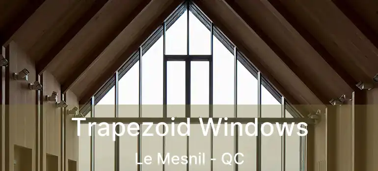  Trapezoid Windows Le Mesnil - QC