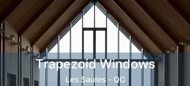  Trapezoid Windows Les Saules - QC