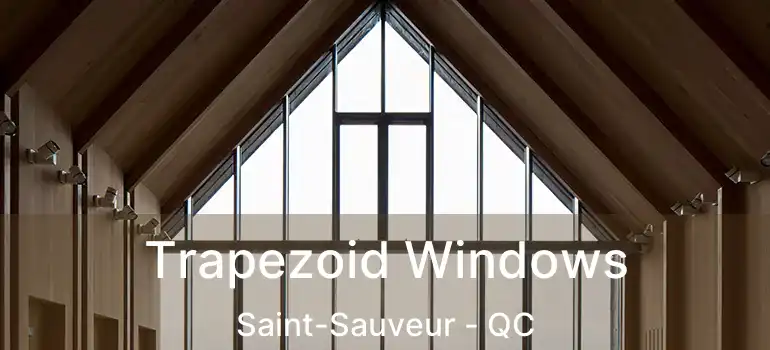  Trapezoid Windows Saint-Sauveur - QC