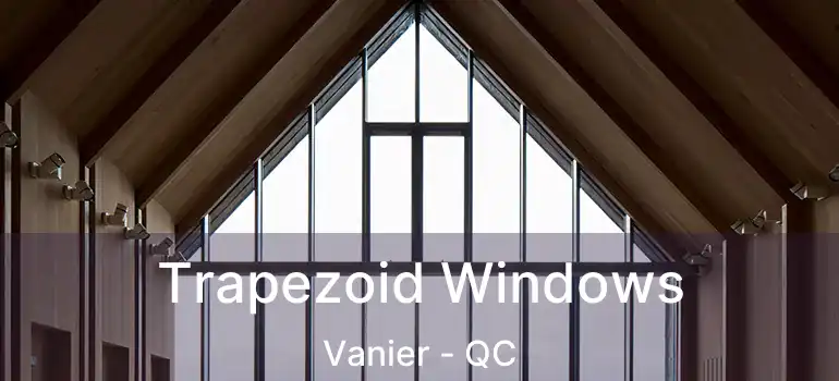  Trapezoid Windows Vanier - QC