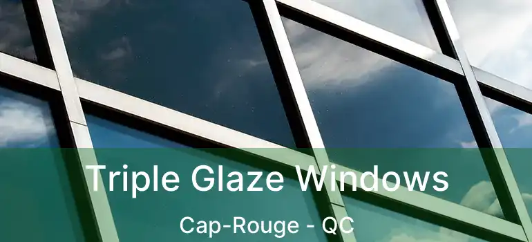  Triple Glaze Windows Cap-Rouge - QC
