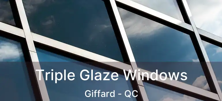  Triple Glaze Windows Giffard - QC