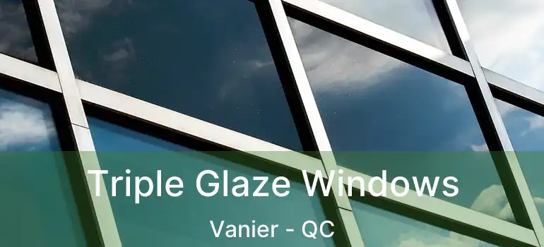  Triple Glaze Windows Vanier - QC